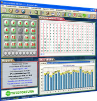 Scheda principale di Totofortuna Win For Life Viva l'Italia